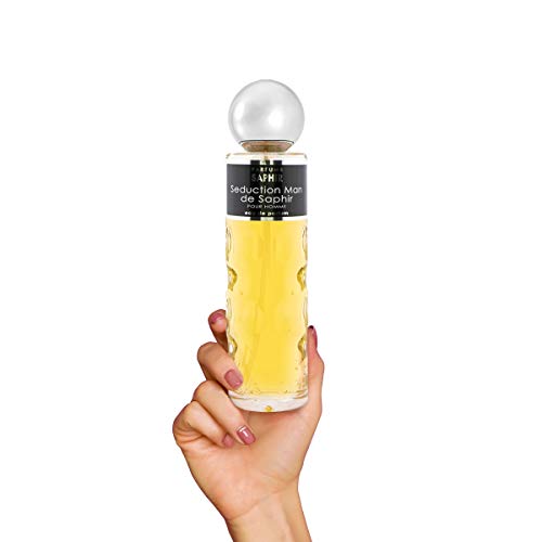 PARFUMS SAPHIR Seduction Man - Eau de Parfum con vaporizador para Hombre - 200 ml