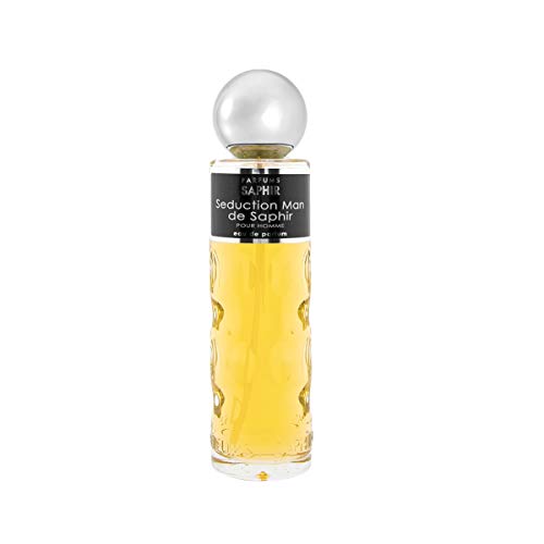 PARFUMS SAPHIR Seduction Man - Eau de Parfum con vaporizador para Hombre - 200 ml