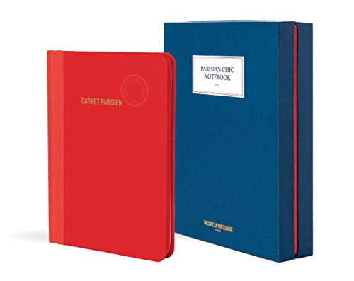 Parisian Chic Notebook (red, large) (Notebooks) [Idioma Inglés]
