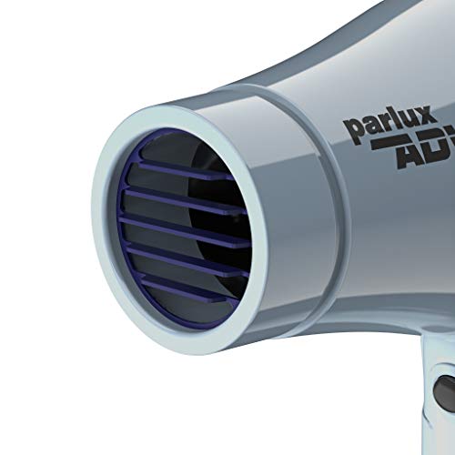 Parlux Advance Light - Secador de pelo ionico, Gris (Ice)