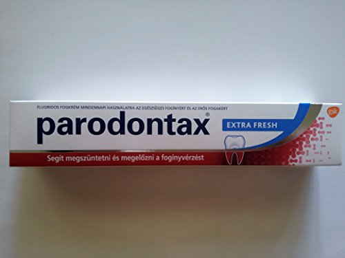 Parodontax bleeding gums toothpaste with fluoride -75 ml -Pack of 1- EXTRA FRESH - by Parodontax