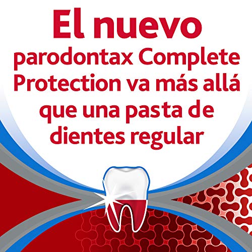 Parodontax Complete Protection Extra Fresh Pasta de Dientes con Flúor, Ayuda a Detener y Prevenir el Sangrado de Encías - Pack de 3 x 75 ml