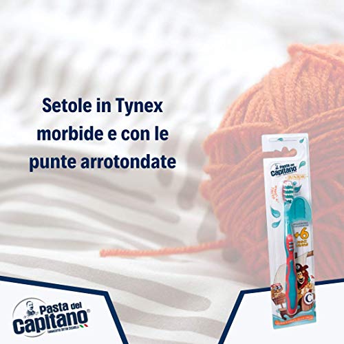 Pasta del Capitano Cepillo Junior mas de 6 Años - 1 Unidad