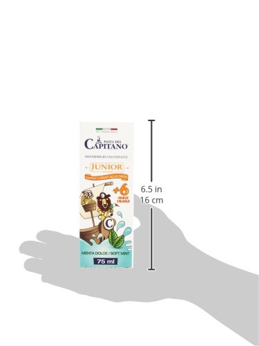 Pasta del Capitano Dentífrica Baby Junior mas de 6 Años - 75 ml