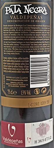 Pata Negra Reserva Vino Tinto D.O Valdepeñas - Pack de 6 Botellas x 750 ml