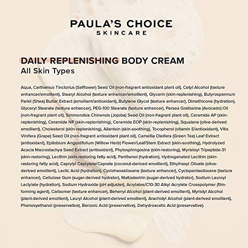 Paula’s Choice Crema Hidratante Corporal - Crema Antiedad Hidrata la Piel Seca - con Ceramidas - Todos Tipos de Piel - 210 ml