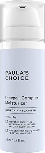 Paula's Choice Omega + Complex Crema Hidratante Facial - Crema de Noche Antiarrugas para Pieles Sensibles - con Manteca de Karite - Pieles Normales a Secas - 50 ml