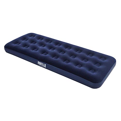 Pavillo Blue Horizon cama neumática hinchable para una persona, 185 x 76 x 22 cm