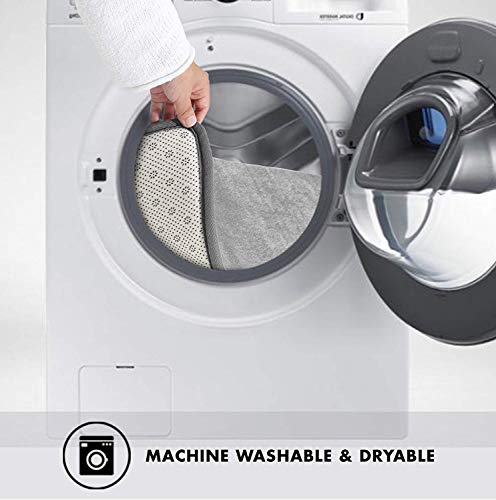 PbbrTK Alfombra de baño Alfombra Antideslizante,Dibujos Animados Lady Cosmetics Pattern Lipstick Sombra de Ojos,Alfombras Modernas de Microfibra para baño Alfombra de baño Suave 29.5"X 17.5"