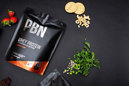 PBN - Proteína de suero de leche en polvo, 1 kg (sabor fresa)