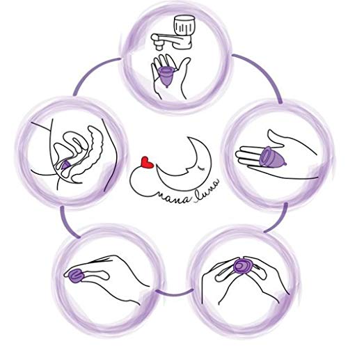 PDX Copa Menstrual – La Copa Menstrual más Recomendada - Incluye una Bolsa de Regalo