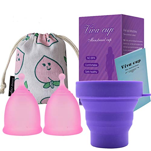 PDX Copa Menstrual – La Copa Menstrual más Recomendada - Incluye una Bolsa de Regalo