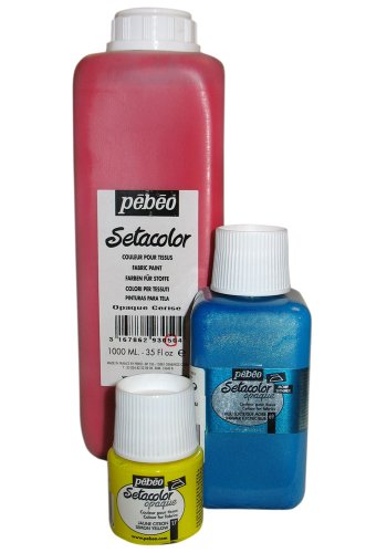 Pebeo Setacolor - Pintura para Tela (Opaca, 45 ml), Color Amarillo
