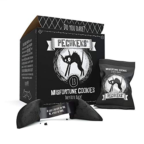 'pechkeks misfortune Cookies 41002 – Black Cookies, Black Humour: As merciless AS misfortune Cookies May be' fabricado en Alemania Design Box – 13 Pieces