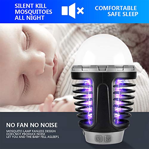 PECHTY Lámpara Mosquito Electrico, USB Lámpara Antimosquitos Led Lámpara de Mosquito UV Luz Lampara Lámpara Anti Mosquitos para la Cocina la Sala de Estar el Cuarto de los Niños