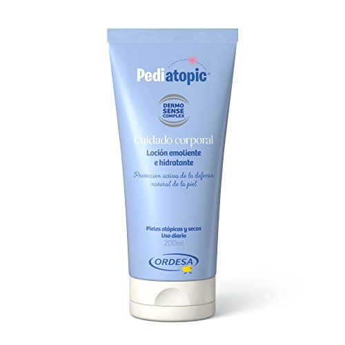Pediatopic Cuidado Corporal 200ml, loción emoliente e hidratante específica para pieles atópicas y/o altamente secas.