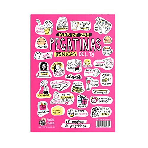 Pedrita Parker 416 - Pack 8 paginas pegatinas para agenda