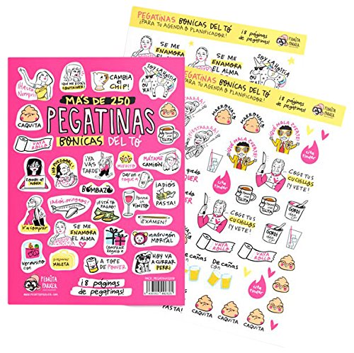 Pedrita Parker 416 - Pack 8 paginas pegatinas para agenda