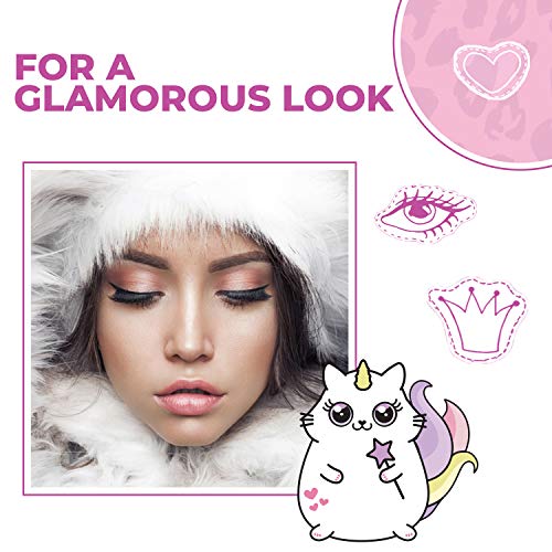 Pegamento para pestañas MEGA MAGIC LASH (3 Stück) de CCL BEAUTY, larga duración, fijación fuerte, blanco, transparente, vegano (3 x 7g)