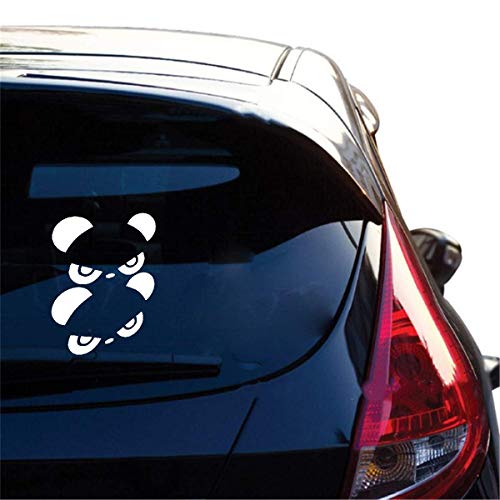 Pegatinas Coche Familia Cubierta de la ventana del espejo retrovisor del coche Panda Eyes Funny Car Stickers Decoración del coche para el coche Laptop Window Sticker