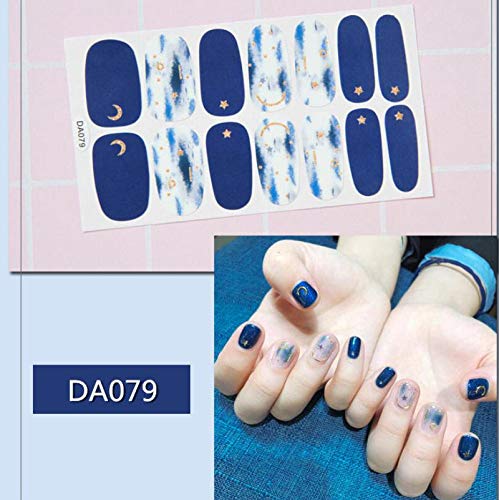 Pegatinas Uñas, MWOOT 8 Hojas Pegatinas Uñas Decorativas Nail Art Stickers Elegante Decoracion