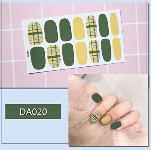 Pegatinas Uñas, MWOOT 8 Hojas Pegatinas Uñas Decorativas Nail Art Stickers Elegante Decoracion