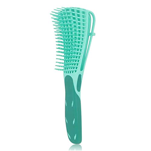 Peine cepillo desenredante fácil para cabello afro 3a a 4c