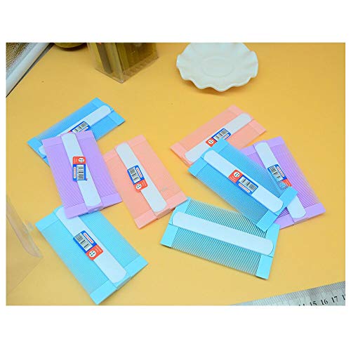 Peine para Piojos 8 Piezas 4 Colores para Niños Adultos Doble Cara