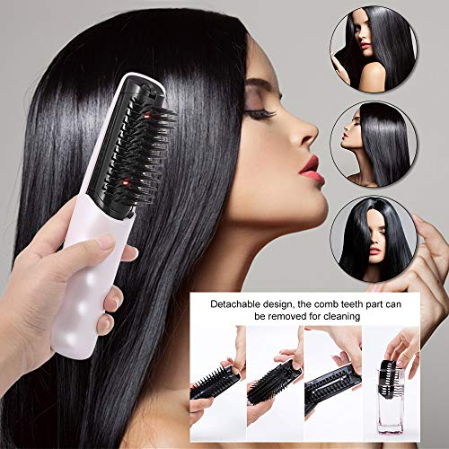 Peinetas de pelo, Anself Peine Eléctrico Del Masaje Del Laser - Infrared Laser Massager Comb Para Pelo Del Recrecimiento Y El Fortalecimiento Del Espesamiento Con El Massager Y El Infrarrojo