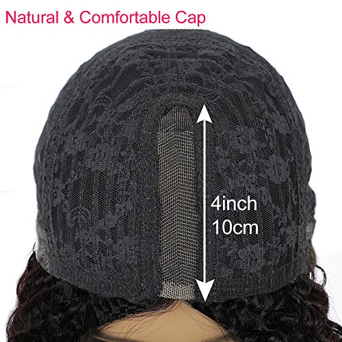 Pelucas parte media lace front wigs curly pelucas mujer pelo natural humano largo peluca rizada 100% mujer onduladas pelucas de pelo humano remy 150% densidad 20 inch