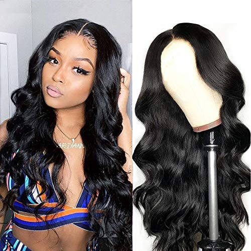 Pelucas parte media lace front wigs pelucas mujer pelo natural humano largo peluca rizada 100% mujer onduladas pelucas de pelo humano remy 150% densidad 24 inch