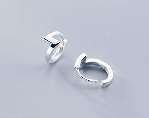 Pendientes De Diseño De Marca De Verificación, Pendientes Hipoalergénicos De Plata De Ley 925, Creaciones Poéticas, Regalos Para Niñas