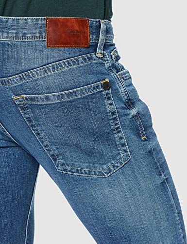 Pepe Jeans Hatch Vaqueros, Blue Denim Z23, 32W / 34L para Hombre