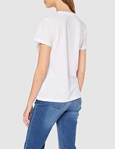 Pepe Jeans Maria Pl504083 Camiseta, Blanco (Optic White 802), Large para Mujer