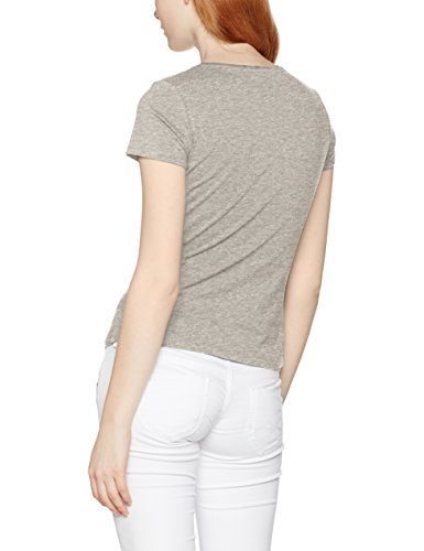 Pepe Jeans New Virginia, Camiseta Para Mujer, Gris (Grey Marl), Large