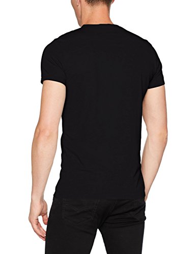 Pepe Jeans Original Basic S/S PM503835 Camiseta, Negro (Black 999), X-Large para Hombre