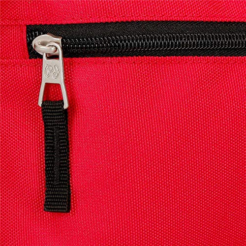 Pepe Jeans Osset - Riñonera, Rojo, 36 cm
