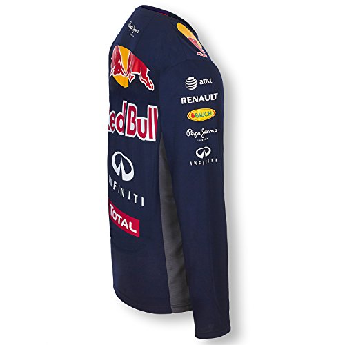 Pepe Red Bull Racing Collection OTL LS Functional Men Camiseta, Azul (Marino), M para Hombre