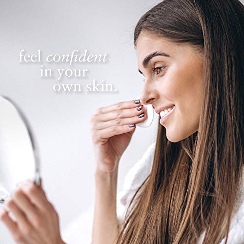 Perfect Image - Discos de exfoliación iluminadores de la piel HYDRO-GLO – enriquecidos con láctico | mandélico | glutatión | ácido kójico | papaya | piña| regaliz | extractos de gayuba