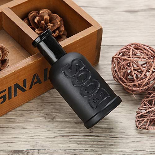 Perfume de Colonia para Hombres, Fragancias Frescas para Hombres de Larga Duración, Spray para Caballeros Maduros, Traje de Perfume Sexy Temptations para La Cena de Negocios y Citas de 50 Ml(Negro)