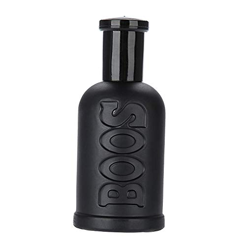 Perfume de Colonia para Hombres, Fragancias Frescas para Hombres de Larga Duración, Spray para Caballeros Maduros, Traje de Perfume Sexy Temptations para La Cena de Negocios y Citas de 50 Ml(Negro)