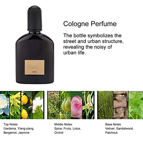 Perfume de Colonia para hombres, Set de perfume para hombre de Colonia, 4 x 25 ml Set de regalo de fragancia de larga duración Gentleman Liquid
