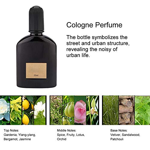 Perfume de Colonia para hombres, Set de perfume para hombre de Colonia, 4 x 25 ml Set de regalo de fragancia de larga duración Gentleman Liquid