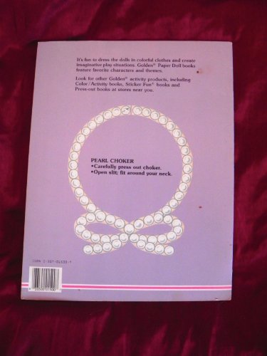 Perfume Pretty Barbie Paprdoll by Golden Books