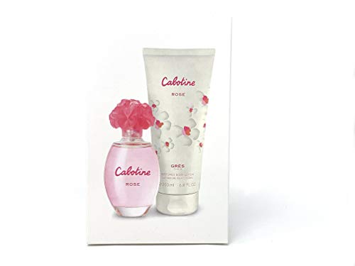 Perfumes de Mujer Set Regalo Cabotine Rose para Mujer Eau de Toilette 100 ml + Body Lotion Perfumado 200 ml Oferta Especial Colonia duradera