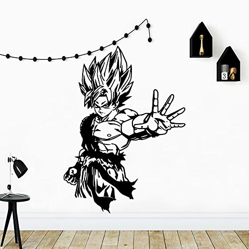 Personalizado Dragonball Etiqueta de La Pared de Vinilo Autoadhesivo Impermeable Dormitorio Vivero Decoración Fondo Arte de La Pared Tatuajes de A6 43 * 59 cm