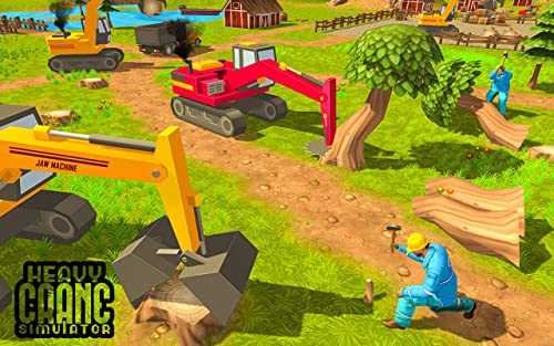 Pesado Excavador Grua 2018