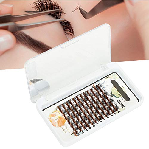 Pestañas Postizas, Injertos Pestañas Postizas, Pestañas Postizas Envueltas Injertos Extensiones Falsas Largas en Racimo Agrupación de Maquillaje Belleza Pestañas Falsas para Extensión(9mm)