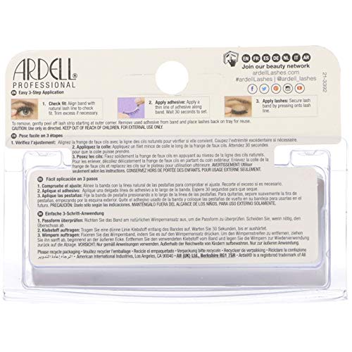 Pestañas Postizas - Natural 110 Black - Ardell