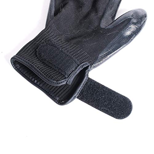 PET MAGASIN Guantes Quita pelos (1 par) - Guantes interactivos para masajes y Cepillado con Puntas de Silicona para Quitar Pelo Suavemente para Gatos, Perros, Caballos y Otras Mascotas